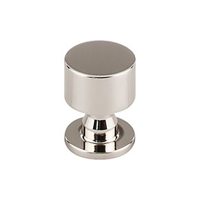 Top Knobs [TK820PN] Die Cast Zinc Cabinet Knob - Lily Series - Polished Nickel Finish - 1 1/8" Dia.