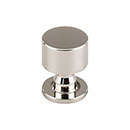 Top Knobs [TK820PN] Die Cast Zinc Cabinet Knob - Lily Series - Polished Nickel Finish - 1" Dia.