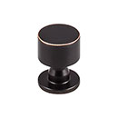 Top Knobs [TK820TB] Die Cast Zinc Cabinet Knob - Lily Series - Tuscan Bronze Finish - 1" Dia.