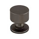 Top Knobs [TK821AG] Die Cast Zinc Cabinet Knob - Lily Series - Ash Gray Finish - 1 1/8&quot; Dia.