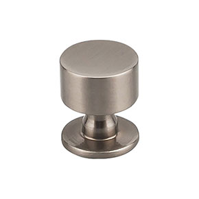 Top Knobs [TK821BSN] Die Cast Zinc Cabinet Knob - Lily Series - Brushed Satin Nickel Finish - 1 1/8" Dia.