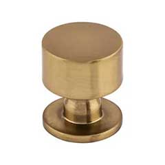 Top Knobs [TK821HB] Die Cast Zinc Cabinet Knob - Lily Series - Honey Bronze Finish - 1 1/8" Dia.