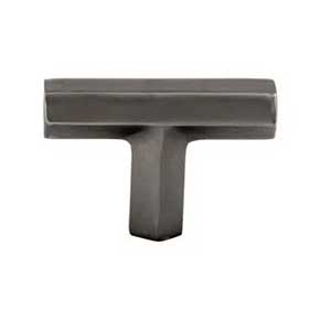 Top Knobs [TK790AG] Die Cast Zinc Cabinet Knob - Lydia Series - Ash Gray Finish - 1 3/4" L