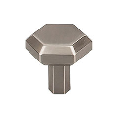 Top Knobs [TK791BSN] Die Cast Zinc Cabinet Knob - Lydia Series - Brushed Satin Nickel Finish - 1 1/8" Dia.