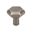 Top Knobs [TK791BSN] Die Cast Zinc Cabinet Knob - Lydia Series - Brushed Satin Nickel Finish - 1 1/8&quot; Dia.