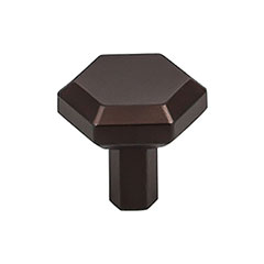 Top Knobs [TK791ORB] Die Cast Zinc Cabinet Knob - Lydia Series - Oil Rubbed Bronze Finish - 1 1/8" Dia.