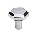 Top Knobs [TK791PC] Die Cast Zinc Cabinet Knob - Lydia Series - Polished Chrome Finish - 1 1/8&quot; Dia.