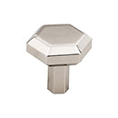 Top Knobs [TK791PN] Die Cast Zinc Cabinet Knob - Lydia Series - Polished Nickel Finish - 1 1/8" Dia.