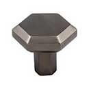 Top Knobs [TK792AG] Die Cast Zinc Cabinet Knob - Lydia Series - Ash Gray Finish - 1 1/4" Dia.