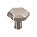 Top Knobs [TK792BSN] Die Cast Zinc Cabinet Knob - Lydia Series - Brushed Satin Nickel Finish - 1 1/4&quot; Dia.