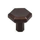 Top Knobs [TK792ORB] Die Cast Zinc Cabinet Knob - Lydia Series - Oil Rubbed Bronze Finish - 1 1/4" Dia.