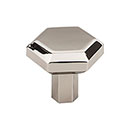 Top Knobs [TK792PN] Die Cast Zinc Cabinet Knob - Lydia Series - Polished Nickel Finish - 1 1/4" Dia.