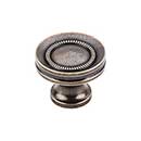 Top Knobs [M295] Die Cast Zinc Cabinet Knob - Button Faced Series - German Bronze Finish - 1 1/4" Dia.