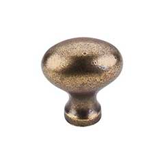 Top Knobs [M204] Die Cast Zinc Cabinet Knob - Egg Series - German Bronze Finish - 1 1/4&quot; L