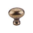 Top Knobs [M204] Die Cast Zinc Cabinet Knob - Egg Series - German Bronze Finish - 1 1/4" L