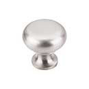 Top Knobs [M271] Die Cast Zinc Cabinet Knob - Flat Faced Series - Brushed Satin Nickel Finish - 1 1/4" Dia.