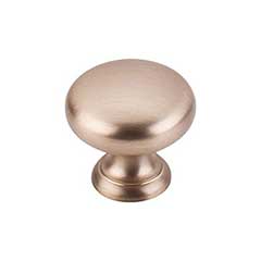 Top Knobs [M1603] Die Cast Zinc Cabinet Knob - Mushroom Series - Brushed Bronze Finish - 1 1/4&quot; Dia.