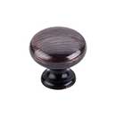 Top Knobs [M1614] Die Cast Zinc Cabinet Knob - Mushroom Series - Tuscan Bronze Finish - 1 1/4" Dia.