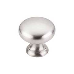 Top Knobs [M281] Die Cast Zinc Cabinet Knob - Mushroom Series - Brushed Satin Nickel Finish - 1 1/4" Dia.
