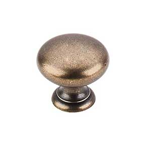 Top Knobs [M287] Die Cast Zinc Cabinet Knob - Mushroom Series - German Bronze Finish - 1 1/4" Dia.