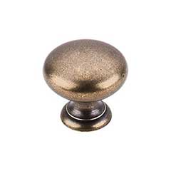 Top Knobs [M287] Die Cast Zinc Cabinet Knob - Mushroom Series - German Bronze Finish - 1 1/4" Dia.