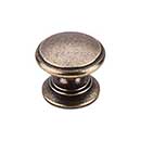 Top Knobs [M355] Die Cast Zinc Cabinet Knob - Ray Series - German Bronze Finish - 1 1/4" Dia.