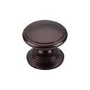 Top Knobs [M752] Die Cast Zinc Cabinet Knob - Ray Series - Oil Rubbed Bronze Finish - 1 1/4" Dia.