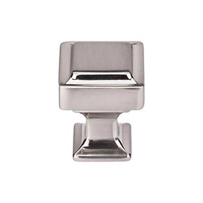 Top Knobs [TK700BSN] Die Cast Zinc Cabinet Knob - Transcend Series - Brushed Satin Nickel Finish - 1" Sq.