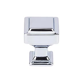 Top Knobs [TK700PC] Die Cast Zinc Cabinet Knob - Transcend Series - Polished Chrome Finish - 1" Sq.