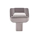 Top Knobs [TK670BSN] Die Cast Zinc Cabinet Knob - Podium Series - Brushed Satin Nickel Finish - 1" Sq.