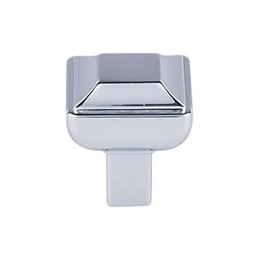 Top Knobs [TK670PC] Die Cast Zinc Cabinet Knob - Podium Series - Polished Chrome Finish - 1" Sq.