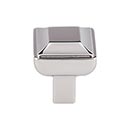 Top Knobs [TK670PN] Die Cast Zinc Cabinet Knob - Podium Series - Polished Nickel Finish - 1&quot; Sq.