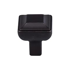 Top Knobs [TK670SAB] Die Cast Zinc Cabinet Knob - Podium Series - Sable Finish - 1" Sq.
