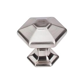 Top Knobs [TK712BSN] Die Cast Zinc Cabinet Knob - Spectrum Series - Brushed Satin Nickel Finish - 1 1/8" Dia.