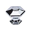 Top Knobs [TK713PC] Die Cast Zinc Cabinet Knob - Spectrum Series - Polished Chrome Finish - 1 1/4" Dia.