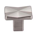 Top Knobs [TK560BSN] Die Cast Zinc Cabinet Knob - Quilted Series - Brushed Satin Nickel Finish - 1 1/4&quot; L