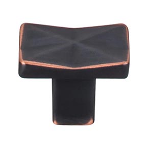 Top Knobs [TK560UM] Die Cast Zinc Cabinet Knob - Quilted Series - Umbrio Finish - 1 1/4" L