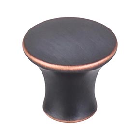 Top Knobs [TK591UM] Die Cast Zinc Cabinet Knob - Oculus Series - Umbrio Finish - 1 1/8" Dia.
