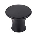 Top Knobs [TK592BLK] Die Cast Zinc Cabinet Knob - Oculus Series - Flat Black Finish - 1 5/16&quot; Dia.