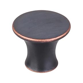 Top Knobs [TK592UM] Die Cast Zinc Cabinet Knob - Oculus Series - Umbrio Finish - 1 5/16" Dia.