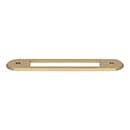 Top Knobs [TK3352HB] Die Cast Zinc Cabinet Pull Backplate - Brockwell Series - Honey Bronze Finish - 3 3/4&quot; C/C - 4 3/4&quot; L