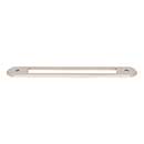 Top Knobs [TK3353PN] Die Cast Zinc Cabinet Pull Backplate - Brockwell Series - Polished Nickel Finish - 5 1/16" C/C - 6 1/16" L