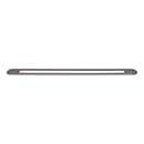 Top Knobs [TK3356AG] Die Cast Zinc Cabinet Pull Backplate - Brockwell Series - Ash Gray Finish - 8 13/16" C/C - 9 13/16" L