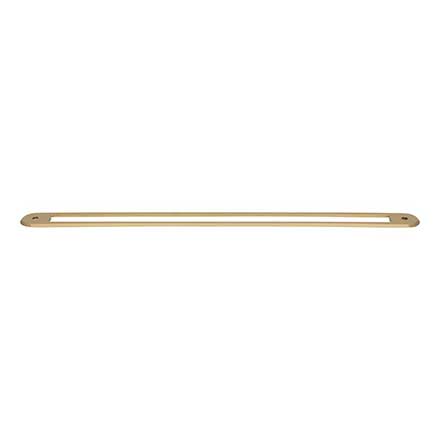 Top Knobs [TK3357HB] Die Cast Zinc Cabinet Pull Backplate - Brockwell Series - Honey Bronze Finish - 12" C/C - 13" L