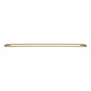 Top Knobs [TK3357HB] Die Cast Zinc Cabinet Pull Backplate - Brockwell Series - Honey Bronze Finish - 12&quot; C/C - 13&quot; L