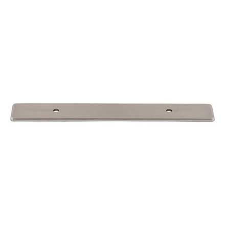Top Knobs [TK3281BSN] Die Cast Zinc Cabinet Pull Backplate - Radcliffe Series - Brushed Satin Nickel Finish - 3 3/4&quot; C/C - 6 3/4&quot; L