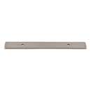 Top Knobs [TK3281BSN] Die Cast Zinc Cabinet Pull Backplate - Radcliffe Series - Brushed Satin Nickel Finish - 3 3/4" C/C - 6 3/4" L
