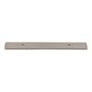 Top Knobs [TK3281BSN] Die Cast Zinc Cabinet Pull Backplate - Radcliffe Series - Brushed Satin Nickel Finish - 3 3/4&quot; C/C - 6 3/4&quot; L