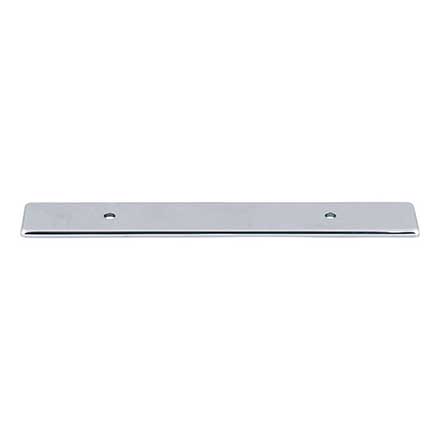 Top Knobs [TK3281PC] Die Cast Zinc Cabinet Pull Backplate - Radcliffe Series - Polished Chrome Finish - 3 3/4" C/C - 6 3/4" L