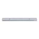 Top Knobs [TK3281PC] Die Cast Zinc Cabinet Pull Backplate - Radcliffe Series - Polished Chrome Finish - 3 3/4&quot; C/C - 6 3/4&quot; L